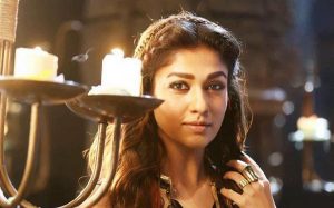 Nayanthara with bold eyebrows